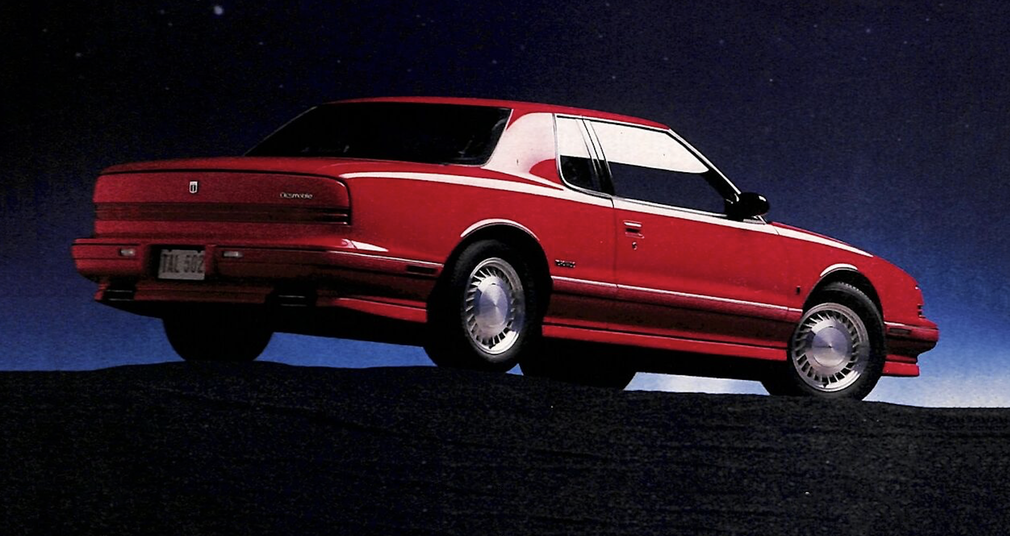 Classic Ads Featuring the Backs of Cars