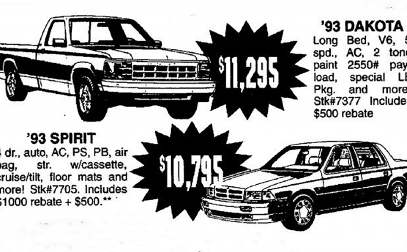 Hot Deals Madness! A Gallery of Classic Dealer Ads