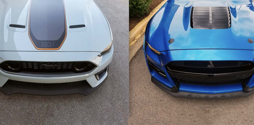 Muscle-Car Face-Off: 2021 Ford Mustang Mach 1 vs Shelby GT500