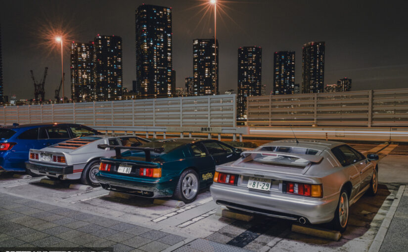 From Japan With Love: 3 Lotus Esprits In Tokyo